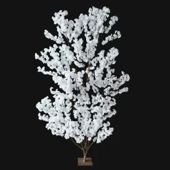 8ft Artificial Hydrangea Tree — White, 10 Interchangeable Branches | Customize for Weddings & Events | ModTree™ Collection