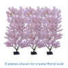8ft Artificial Hydrangea Tree — Light Pink / Pink, 10 Interchangeable Branches | Customize for Weddings & Events | ModTree™ Collection