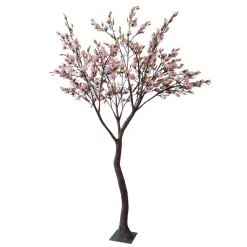 10ft Artificial Magnolia Tree — Pink, 13 Interchangeable Branches | Customize for Weddings & Events | ModTree™ Collection