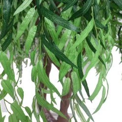 10ft Artificial Willow Tree — Green, 20 Interchangeable Branches | Customize for Weddings & Events | ModTree™ Collection