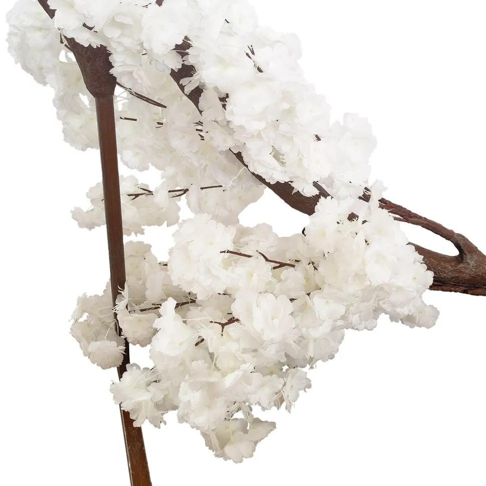 10ft Chandelier Hanger Arch — White, 17 Interchangeable Hydrangea Branches | Customize for Weddings & Events | ModTree™ Collection