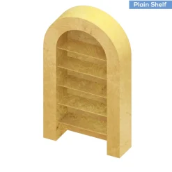 7ft Collapsible 3D Curved Full Arch with Shelves