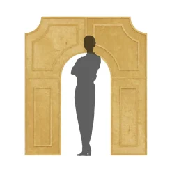 8ft Collapsible 3D Imperial Arch