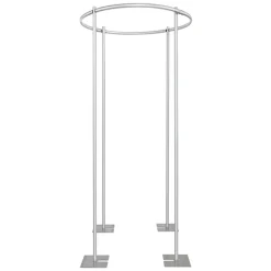 3 ft Fixed Round Column Cover/Drape Support - 2 piece