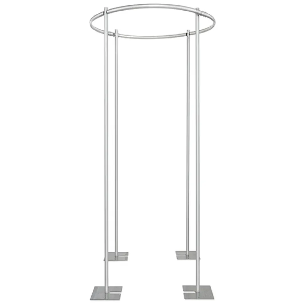 3 ft Fixed Round Column Cover/Drape Support - 2 piece