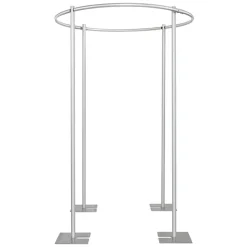 4 ft Fixed Round Column Cover/Drape Support - 2 Piece