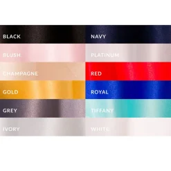 10FT - *FR* Lamour Matte Satin "Satinessa" w/ 4" Rod Pocket - 118" Wide - Many Color Options