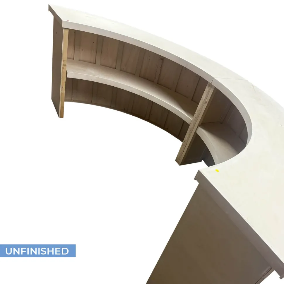 9ft Full Circle Round Collapsible Modular Bar - Select your Color & Finish