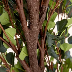 8ft Green Round Eucalyptus Leaf Wedding Ceremony Arch w/ Interchangeable Branches | ModTree™ Collection