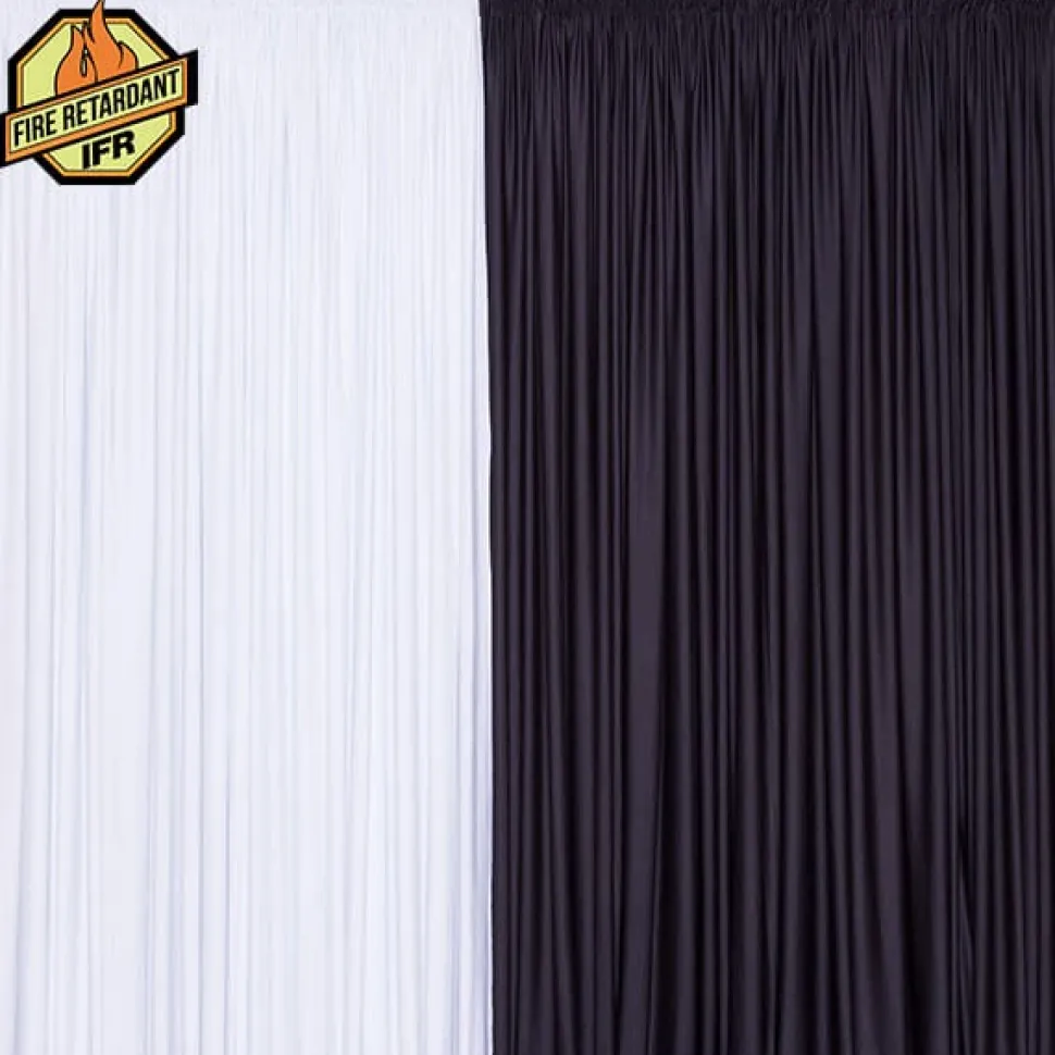 18ft IFR Spandex Party Drape by Eastern Mills - 200GSM - 10ft Extra Wide!