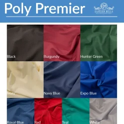 9ft Long Poly Premier Table Cover / Topper - 30 Inches Wide