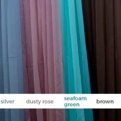 40ft 6-Panel Sheer Fabric Ceiling Draping in Assorted Colors