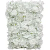 8ft x 8ft Portable Mixed Bright White Floral Backdrop Kit