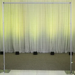 8ft x 8ft Portable Mixed Natural Greenery Backdrop Kit