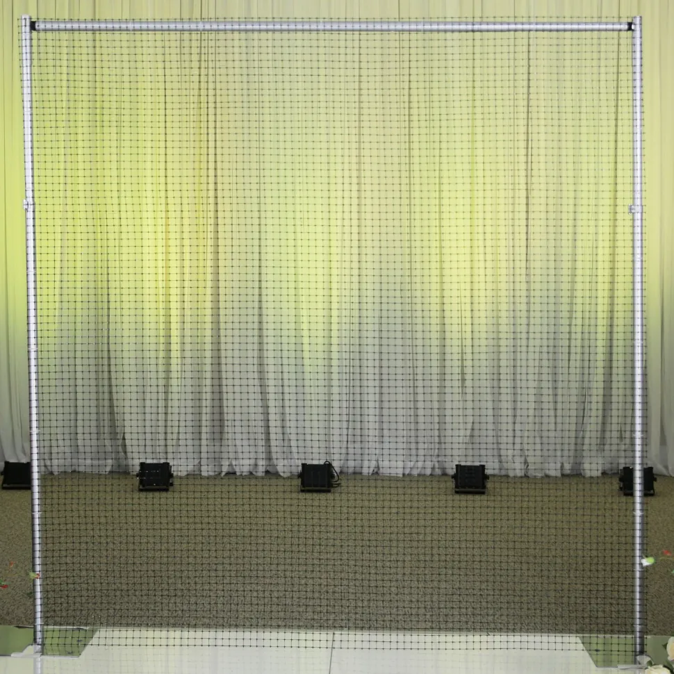 8ft x 8ft Portable Mixed Natural Greenery Backdrop Kit