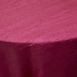 FUCHSIA - *FR* Crushed Taffeta Tablecloth by Eastern Mills - Many Size Options