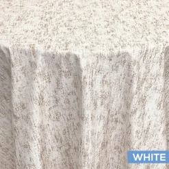 Gala Tablecloth by Eastern Mills - White - Many Size Options