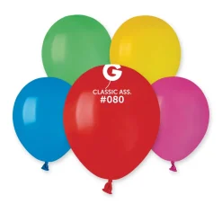 GEMAR Assorted 19" Balloon - 25 Pieces