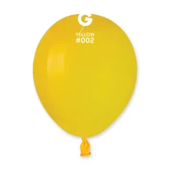 GEMAR Baby Yellow 19" Balloon - 25 Pieces