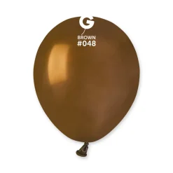 GEMAR Brown 19" Balloon - 25 Pieces