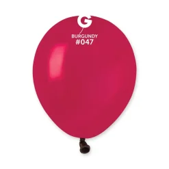 GEMAR Burgundy 19" Balloon - 25 Pieces