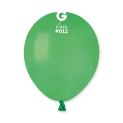 GEMAR Green 12" Balloon - 50 Pieces