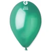 GEMAR Green 55 Metallic 12" Balloon - 50 Pieces