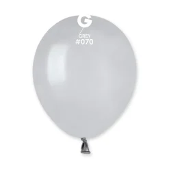 GEMAR Grey 19" Balloon - 25 Pieces