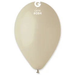 GEMAR Latte 12" Balloon - 50 Pieces