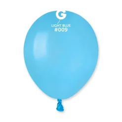 GEMAR Light Blue 12" Balloon - 50 Pieces