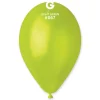 GEMAR Light Green Metallic 12" Balloon - 50 Pieces
