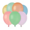 GEMAR Macaron Assorted 5" Balloon - 100 Pieces
