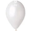 GEMAR Metal White 5" Balloon - 100 Pieces