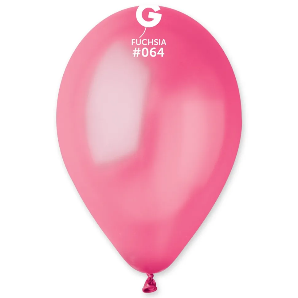 GEMAR Metallic Fuchsia 19" Balloon - 25 Pieces
