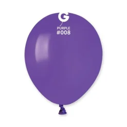 GEMAR Purple 5" Balloon - 100 Pieces