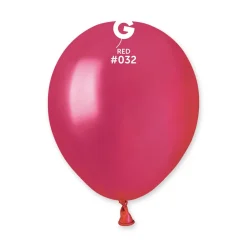 GEMAR Red 45 12" Balloon - 50 Pieces