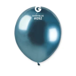 GEMAR Shiny Blue 5" Balloon - 100 Pieces