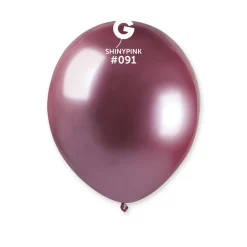 GEMAR Shiny Pink 19" Balloon - 25 Pieces