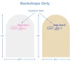 Gender Reveal Foam Core Backdrop Kit by PopScene™