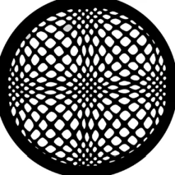 Geometrics 5 - Stock Gobo for Gobo Light Projectors - Choose your size!