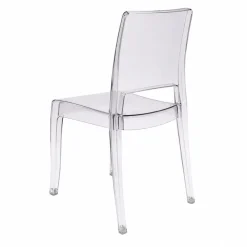 Ghost Chair Mateo Chair - No Arms - Clear