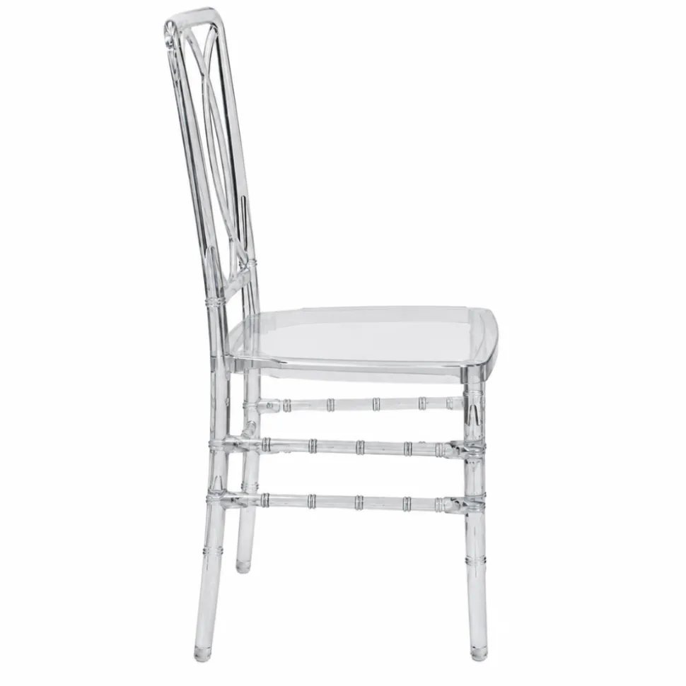 Ghost Chair Olymphia Polycarbonate Ballroom Chair - Clear