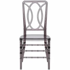 Ghost Chair Olymphia Polycarbonate Ballroom Chair - Smoke Grey