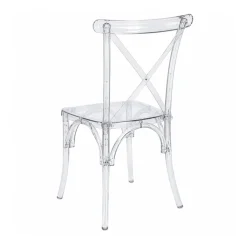 Ghost Crossback Chair - Clear