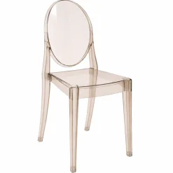 Ghost Dining Polycarbonate Chair - Amber