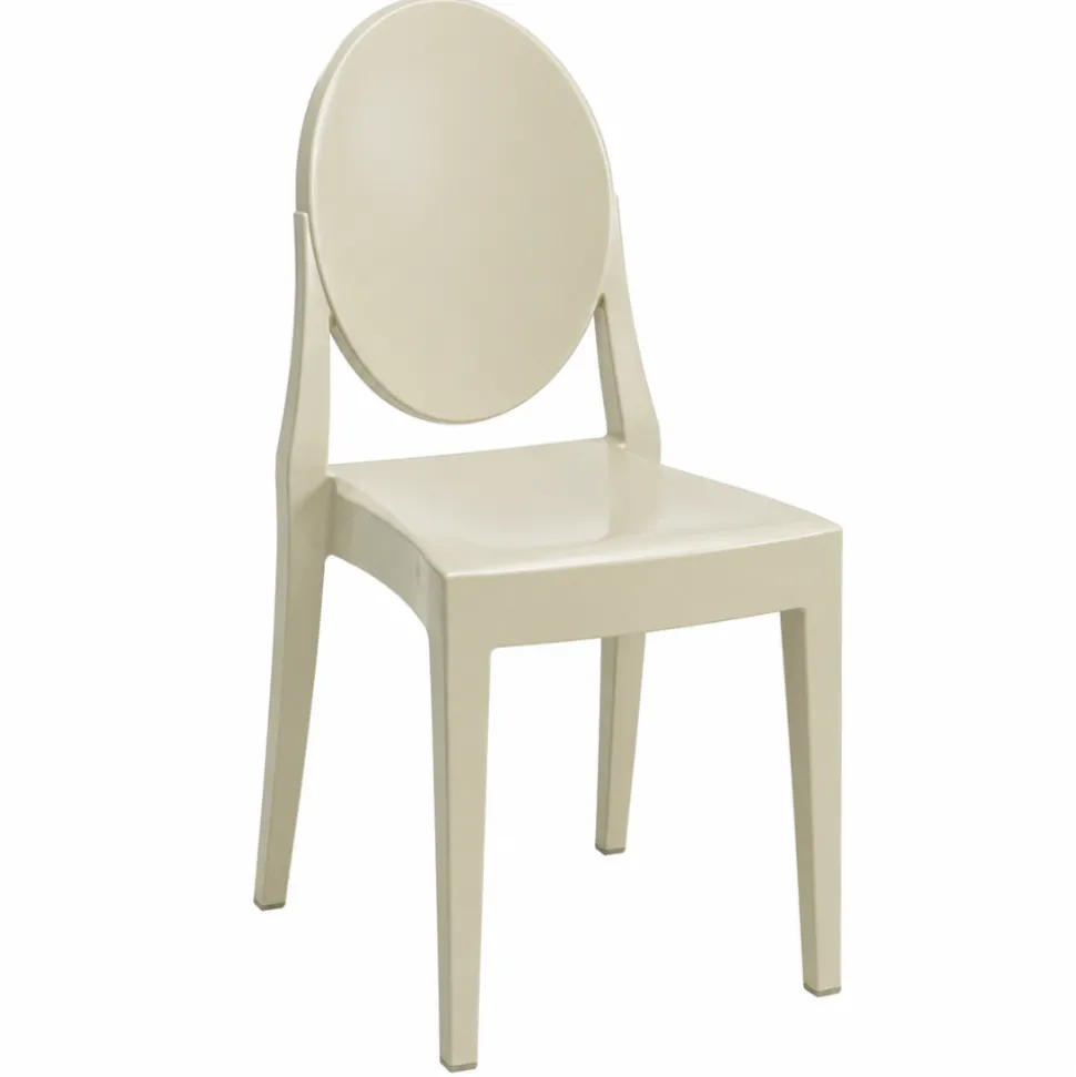 Ghost Dining Polycarbonate Chair - White