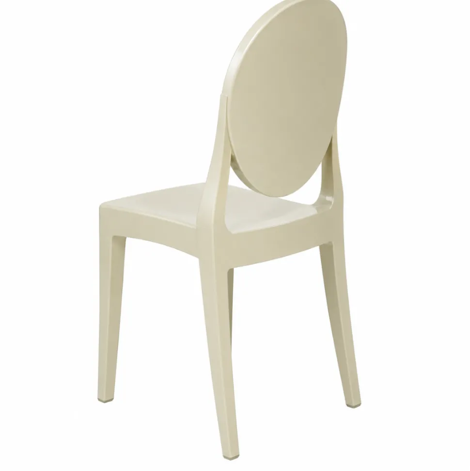 Ghost Dining Polycarbonate Chair - White