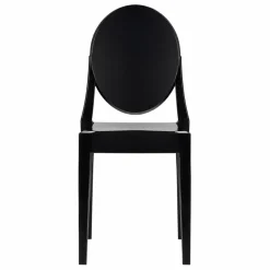 Ghost Dining Polycarbonate Chair - Black