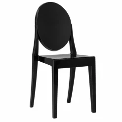 Ghost Dining Polycarbonate Chair - Black