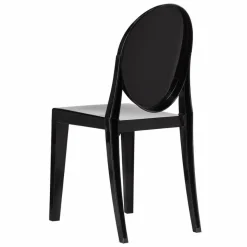 Ghost Dining Polycarbonate Chair - Black